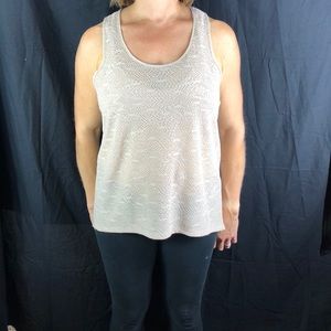 Lace tank top